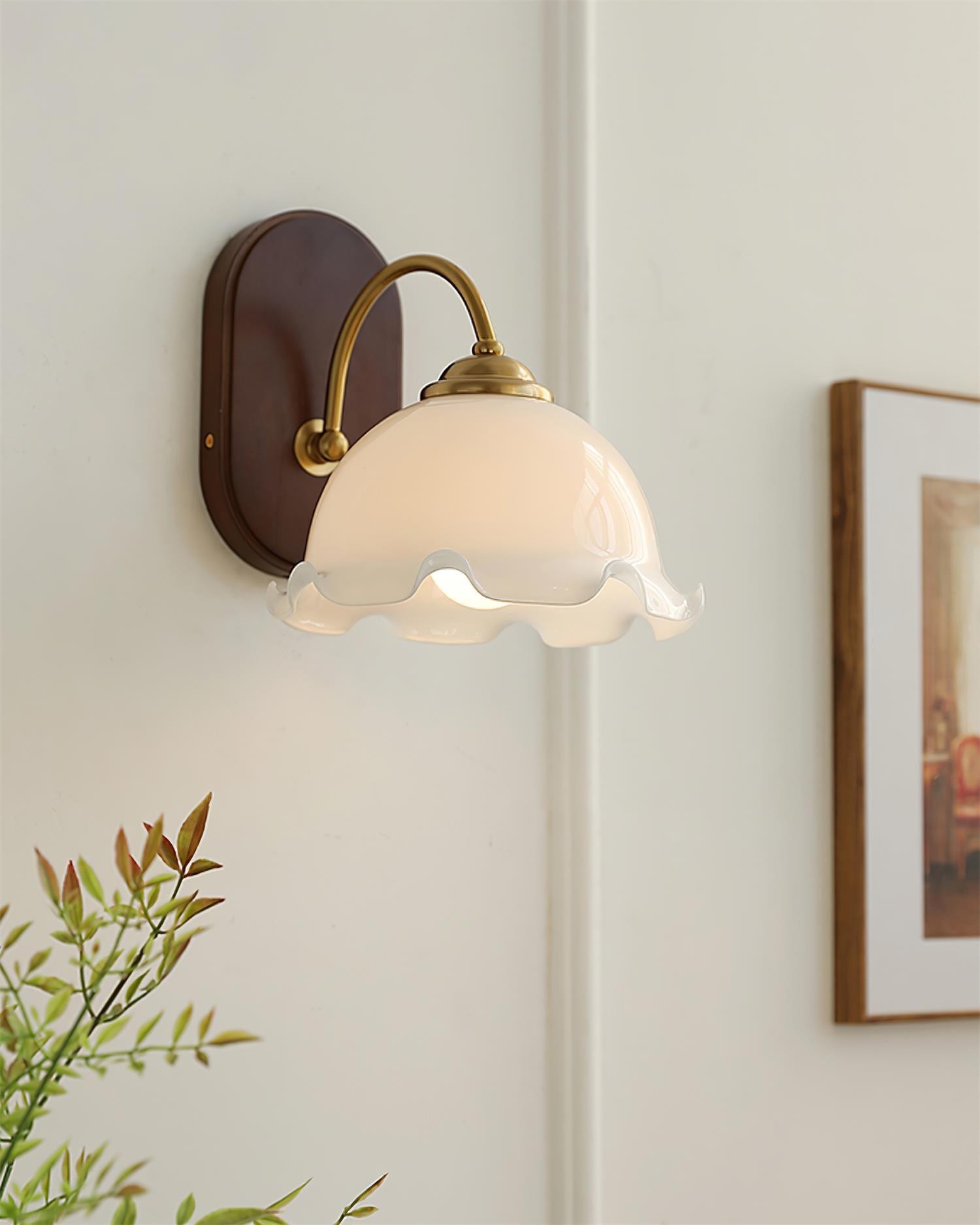 Vintage Flower Wall Lamp K752