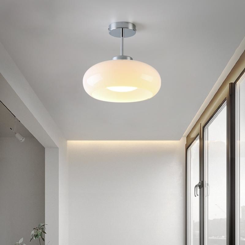 Bauhaus Style Vintage Glass Ceiling Light K72