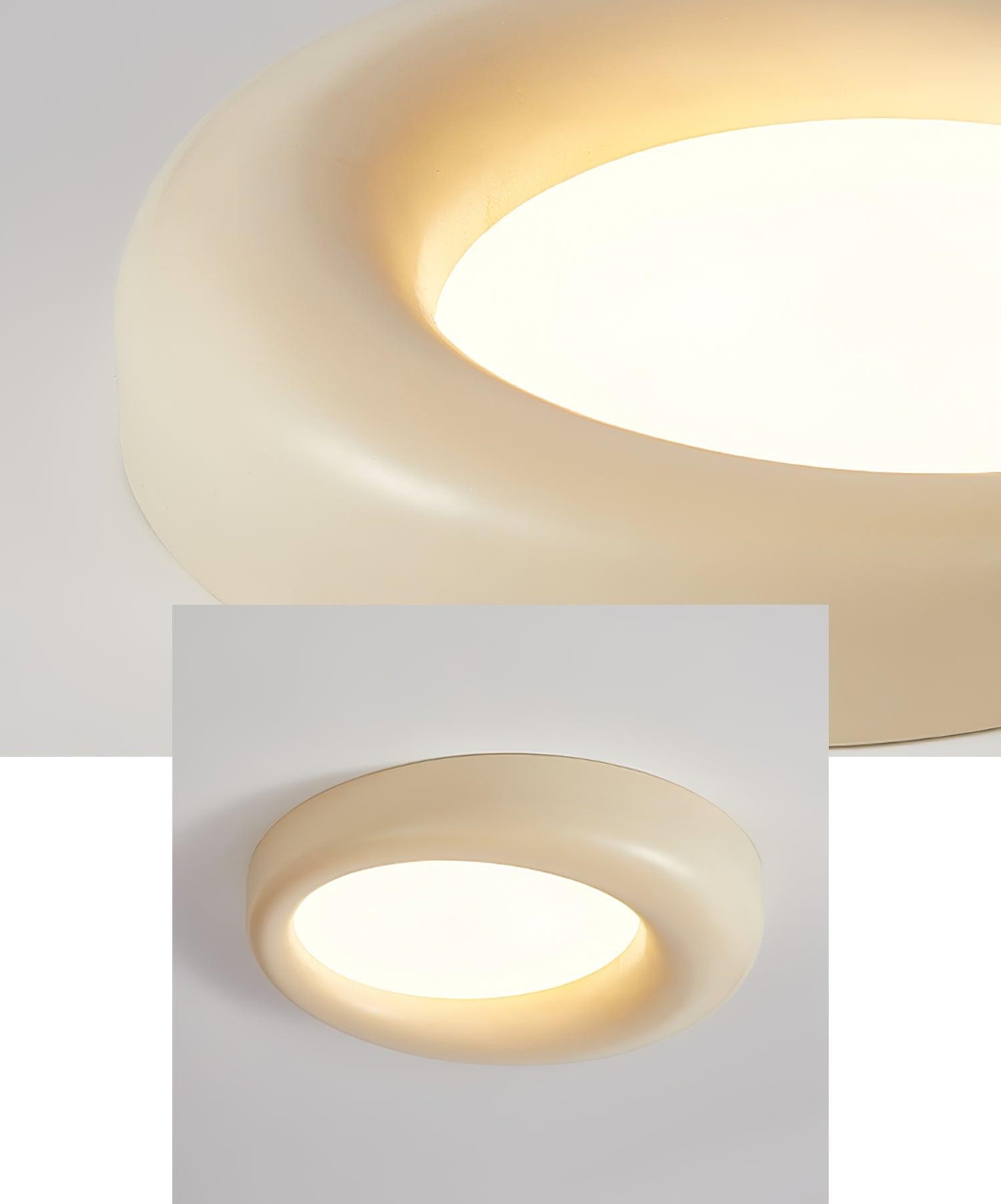 Center Offset Concentric Circle Acrylic Ceiling Lamp K2372