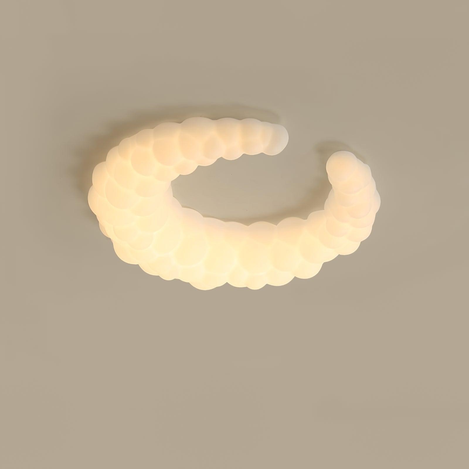 Cream Style Moon Ceiling Lamp K248