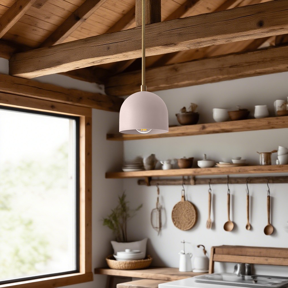 Modern Macaron Dome Pendant Light K900