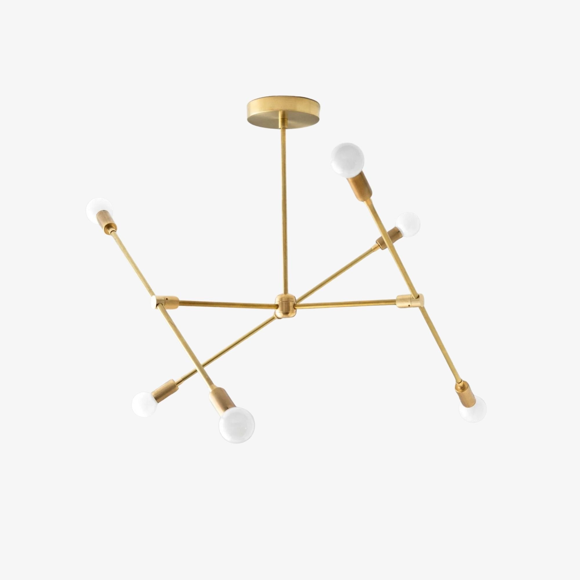 Mobilux Line Modern Mobile Chandelier - Minimalist Chandelier for Dining Room K1519