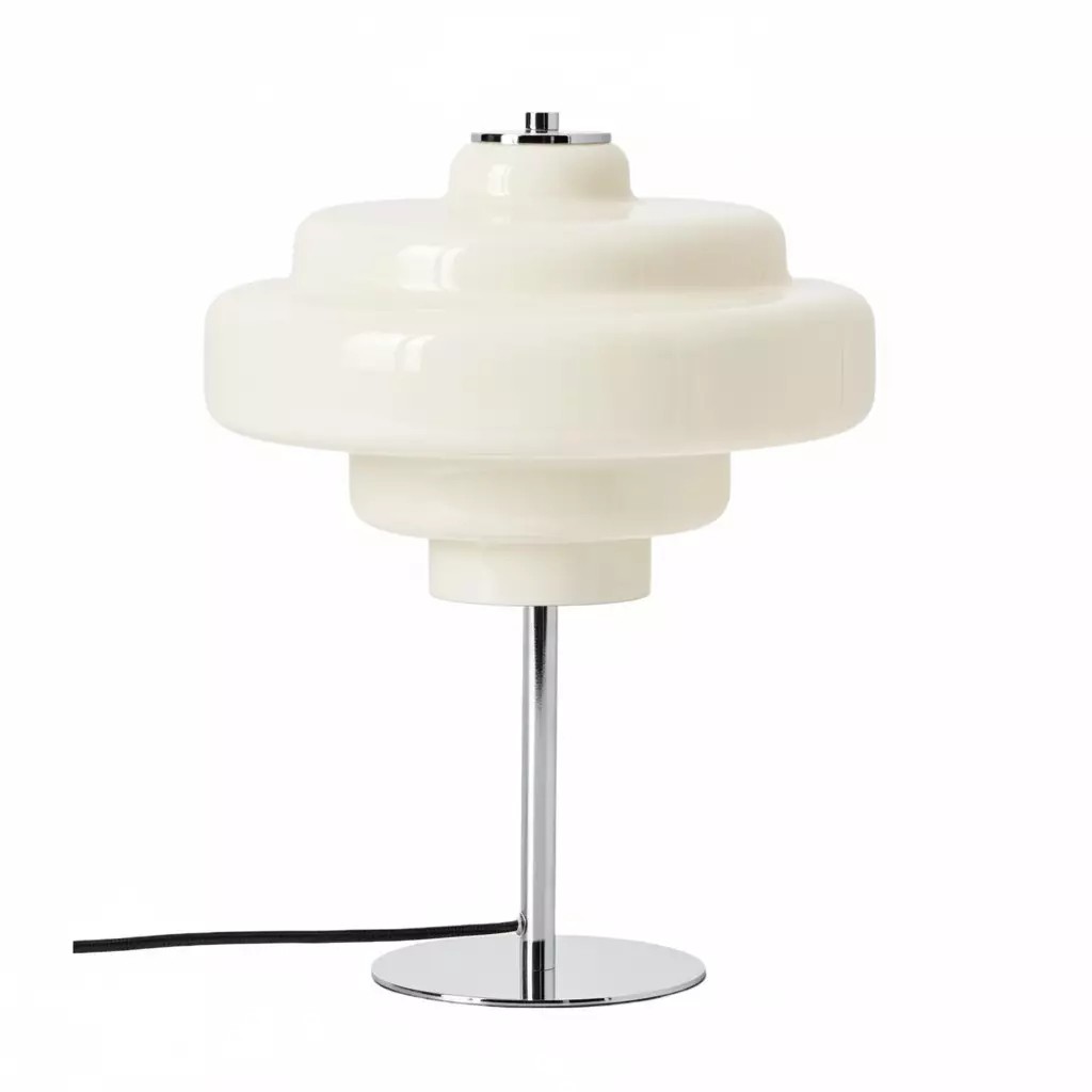 Koloro Sculptural Glass Table Lamp – Modern Minimalist Accent for Living Room or Bedroom K1121