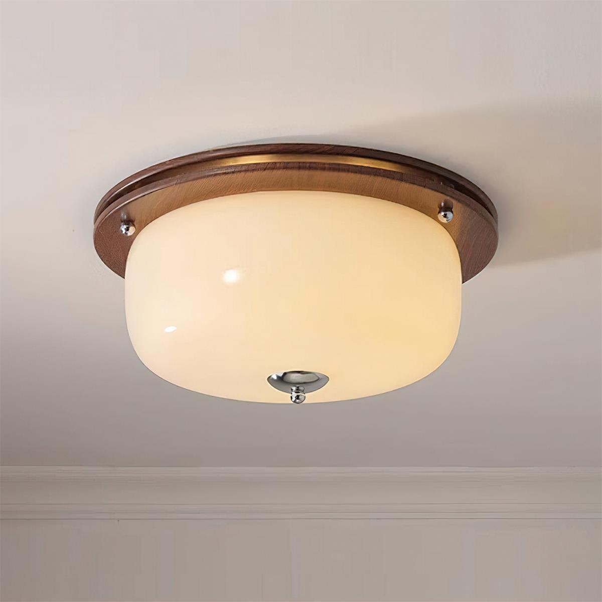 Justice Glass Ceiling Lamp D30