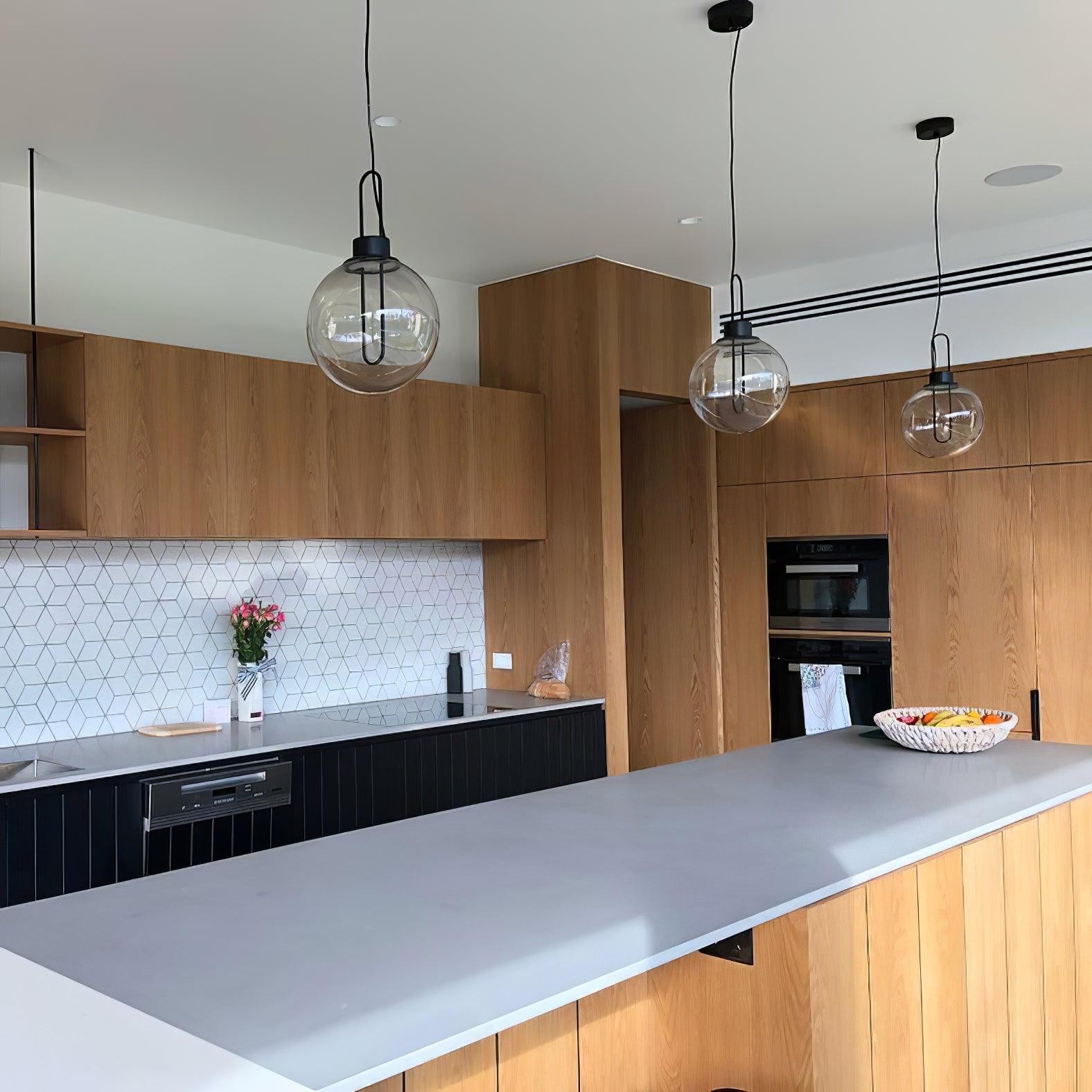 Clear Glass Orb Style Pendant Lamp K560