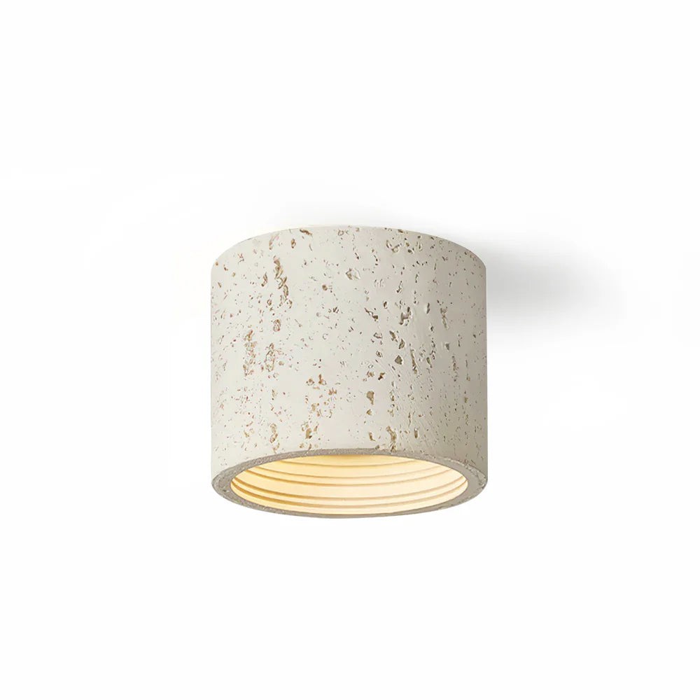 Modern Wabi-Sabi Cylindrical Ceiling Lamp K297