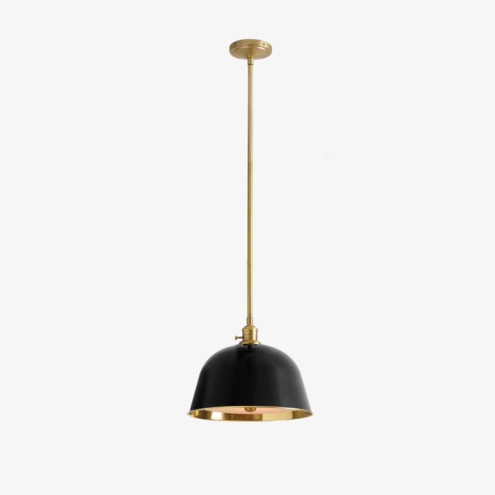 Lirra Metal Dome Pendant Light - Industrial Silhouette Lamp for Kitchens K1763