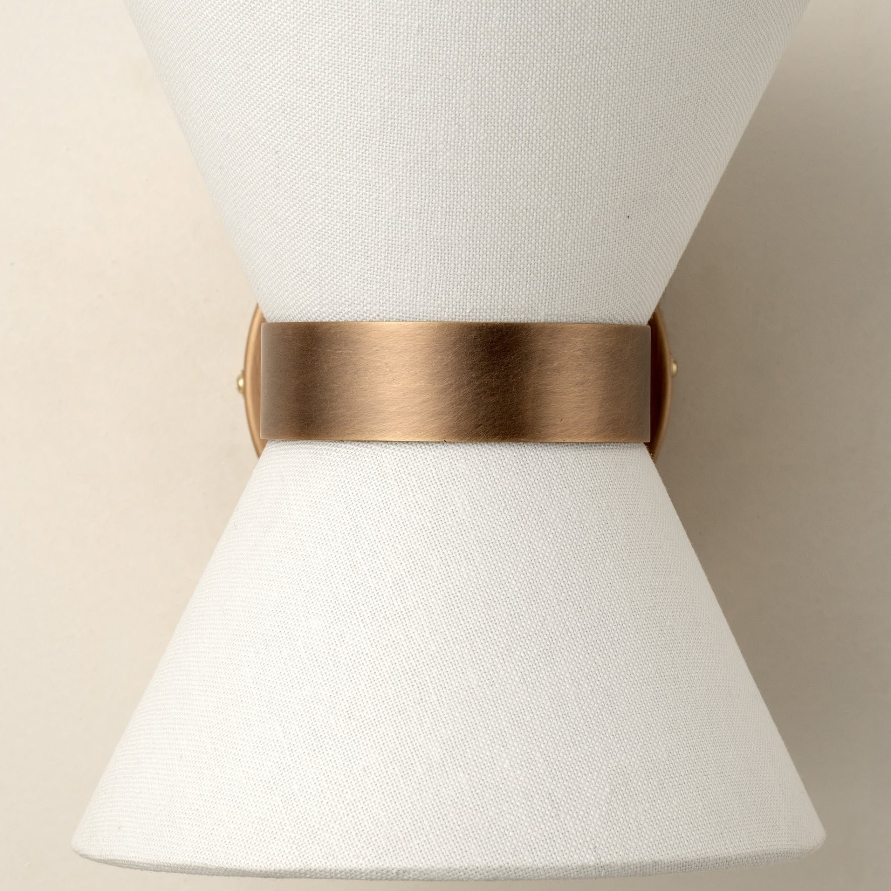 Ankora Textured Linen Shade Wall Sconce - Elegant Interior Lighting for Living Spaces K1688