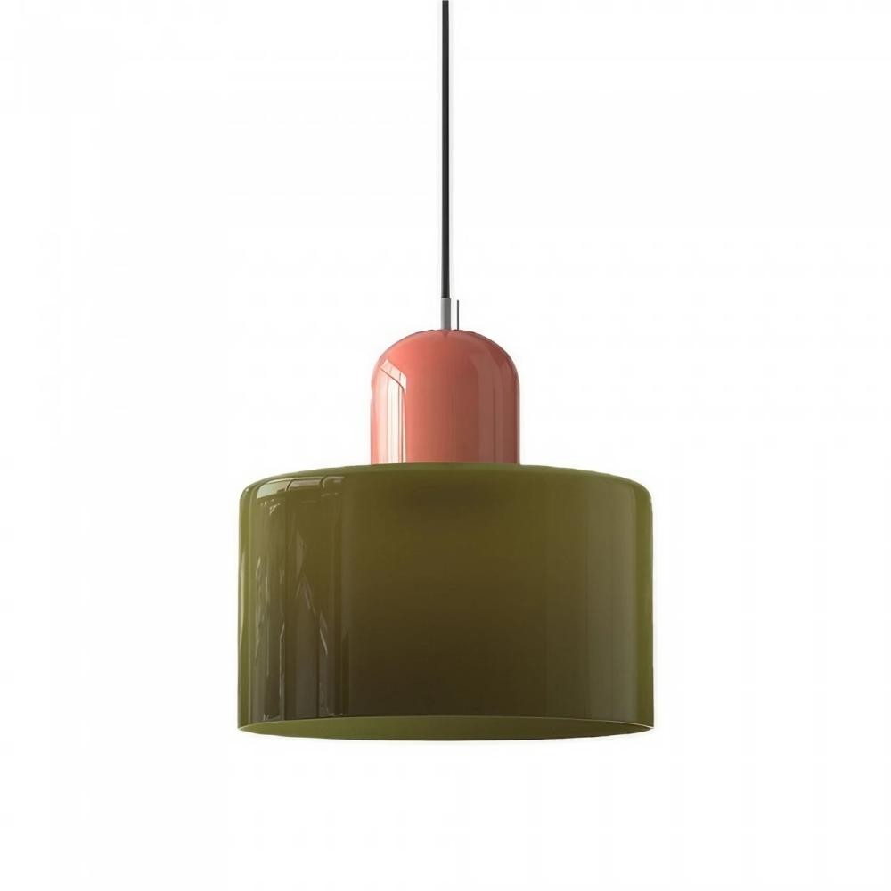 Morandi Cylinder Glass Pendant Light K30