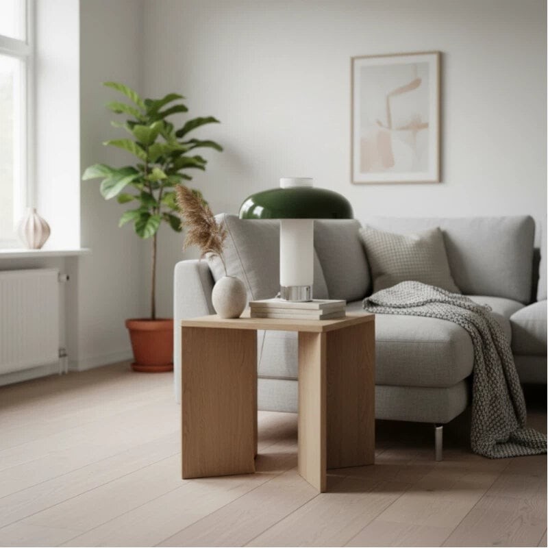 Nera Elegant Dome Table Lamp - Contemporary Style Lighting for Sideboard and Nightstand K2206