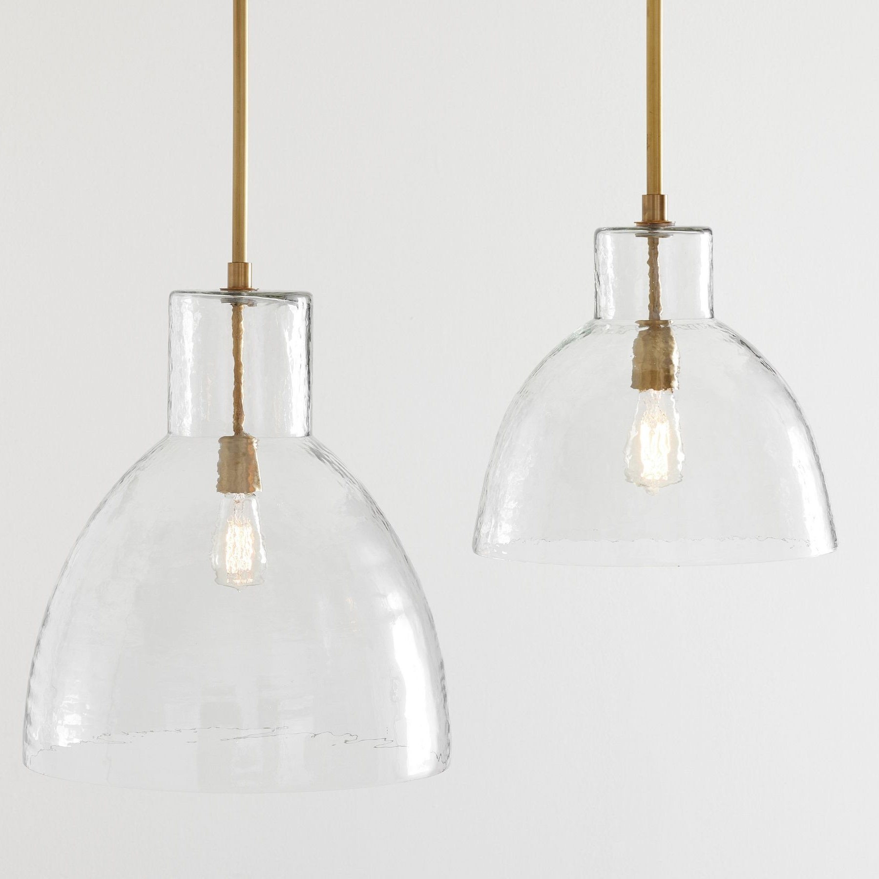 Glavira Modern Glass Pendant Light - Stylish Hanging Lamp for Dining Room K1313