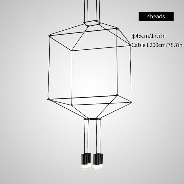 Wireflow Chandelier