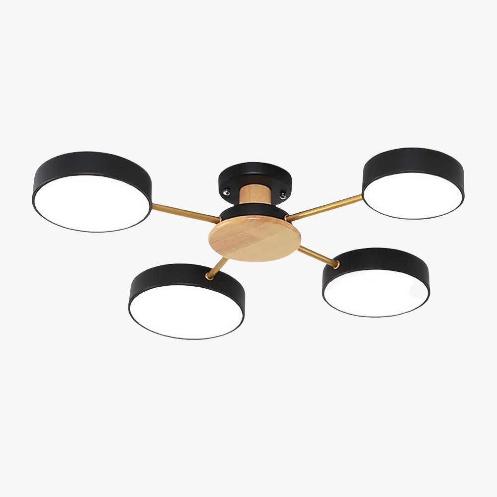 Nordic Multi Heads Round Led Ceiling Light K934