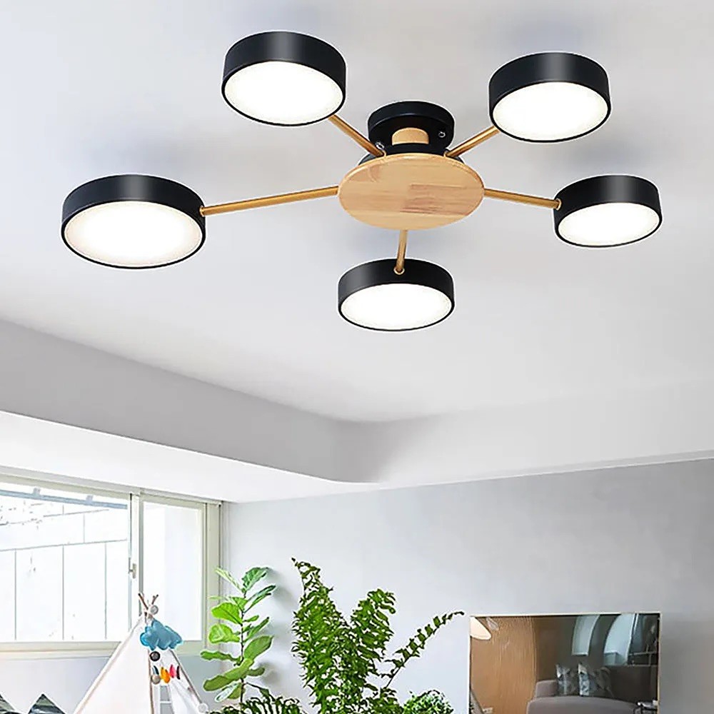 Nordic Multi Heads Round Led Ceiling Light K934