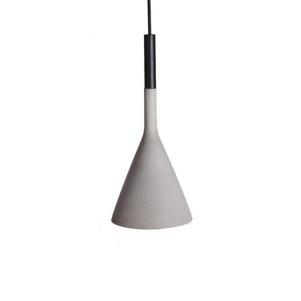 Minimalist Aplomb Pendant Light - Cement Cone Pendant Light for Kitchen Island