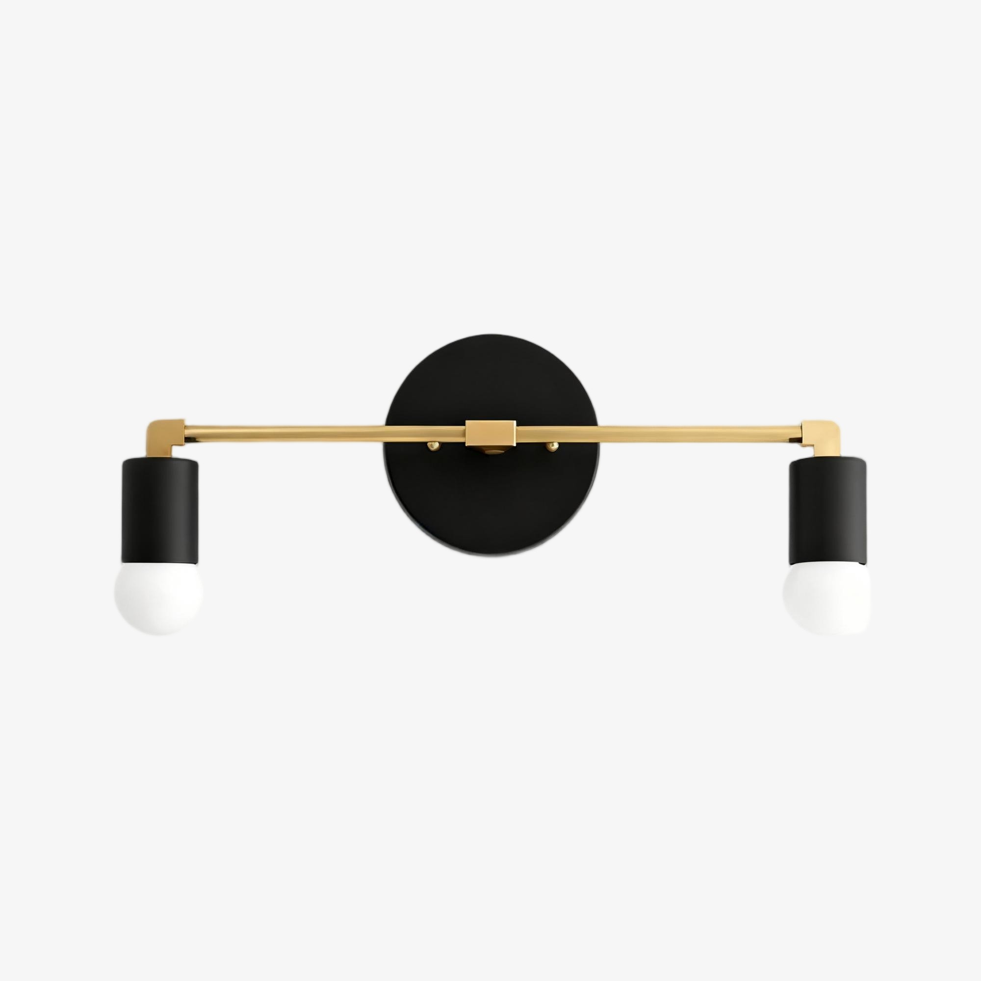 Mobilux Line industrial Bathroom Vanity Light - Minimalist Wall Sconce - Elegant Fixture K1473