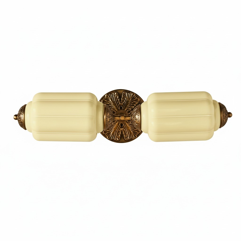 Eloise Pumkin Glass Vanity Sconce K864