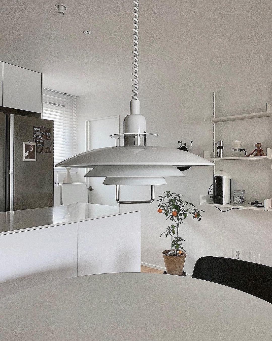 Danish Lifting UFO Pendant Lamp K606