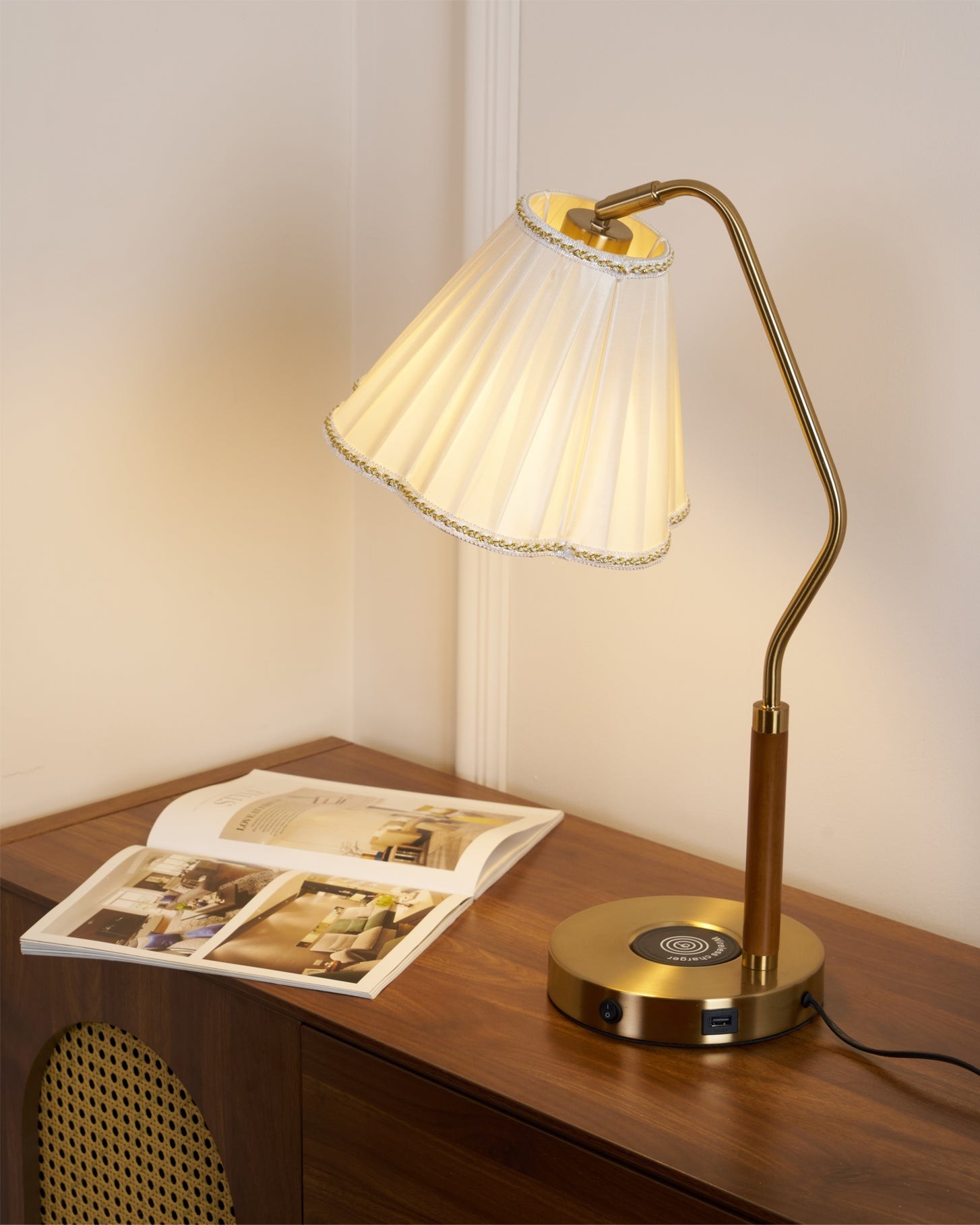 Florentine Fabric Table Lamp K1022