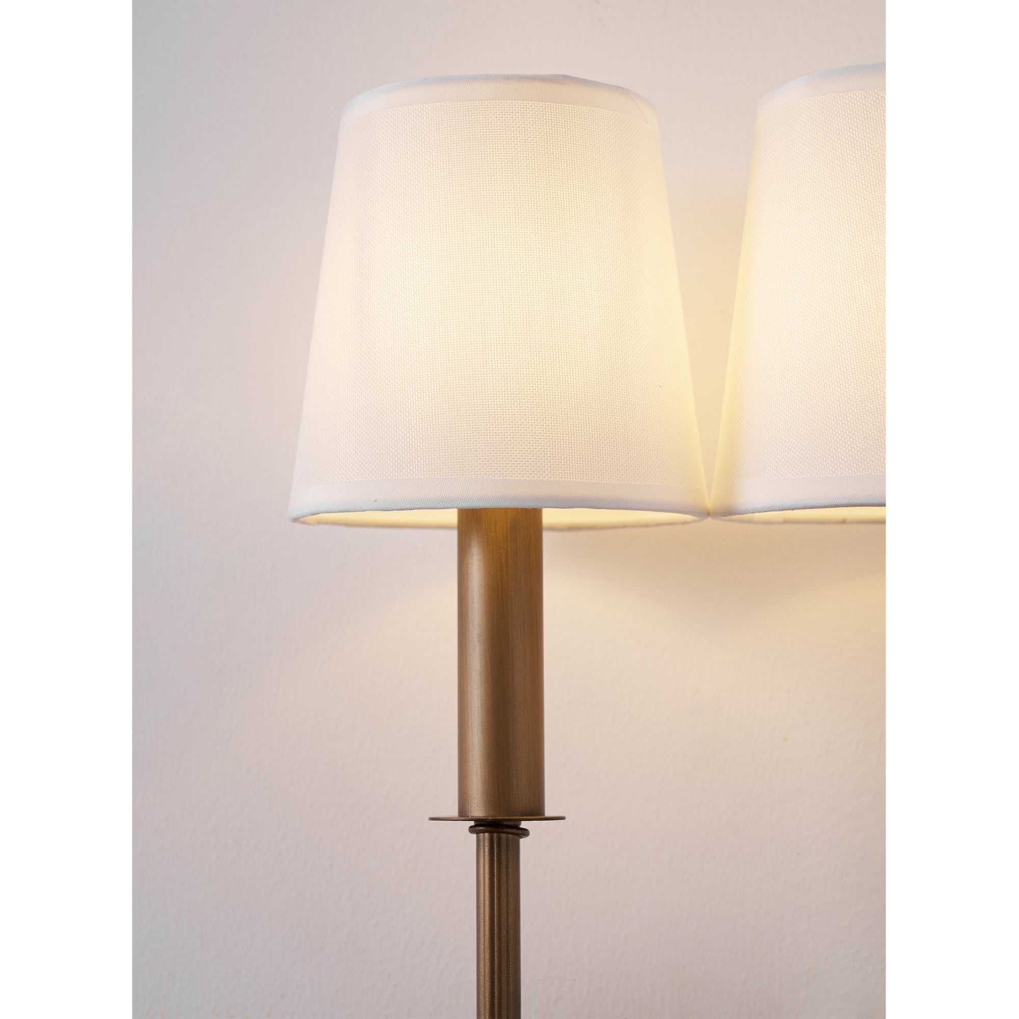 Double Arm Bamboo Sconce D586