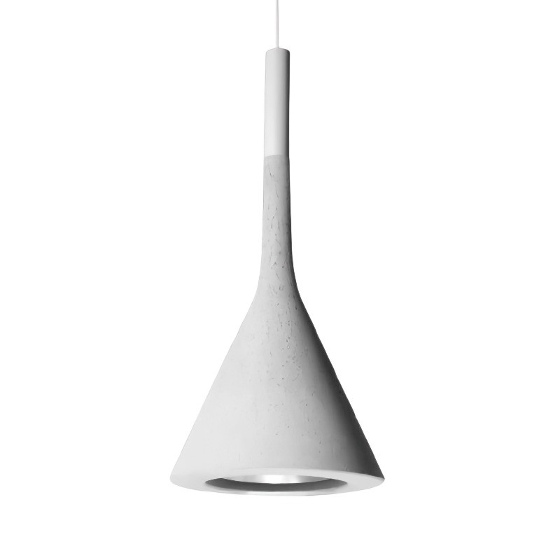 Minimalist Aplomb Pendant Light - Cement Cone Pendant Light for Kitchen Island