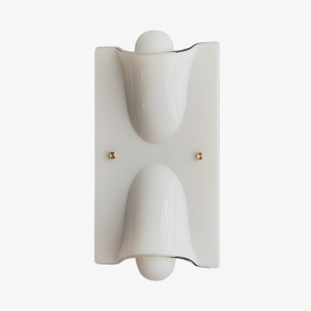 Colorful Curved Wall Sconce - Decorative Lighting for Living Room and Entryway K2342