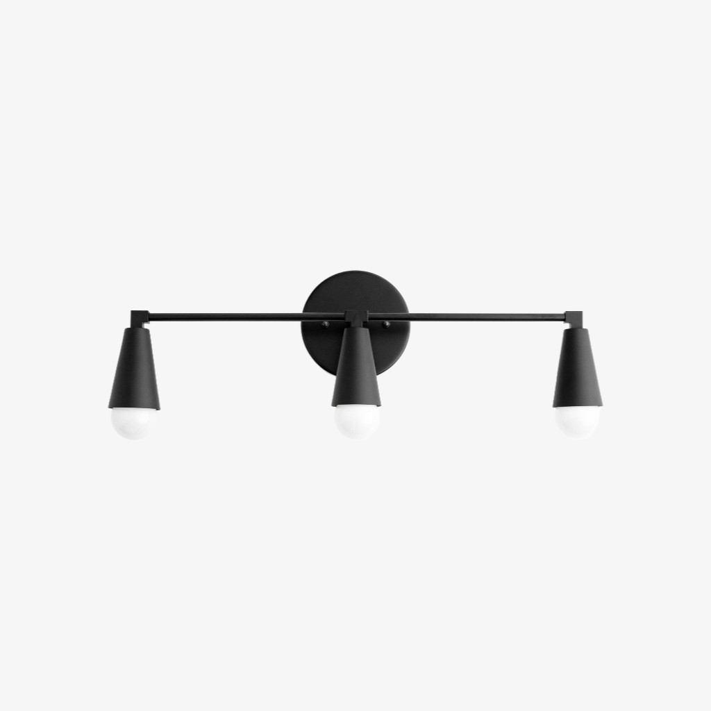Pyralis Cone 3 Light Vanity Light - Modern Sconce K1461