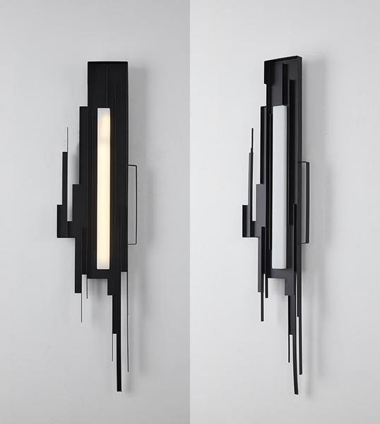 Metal Sculpted Wall Sconce