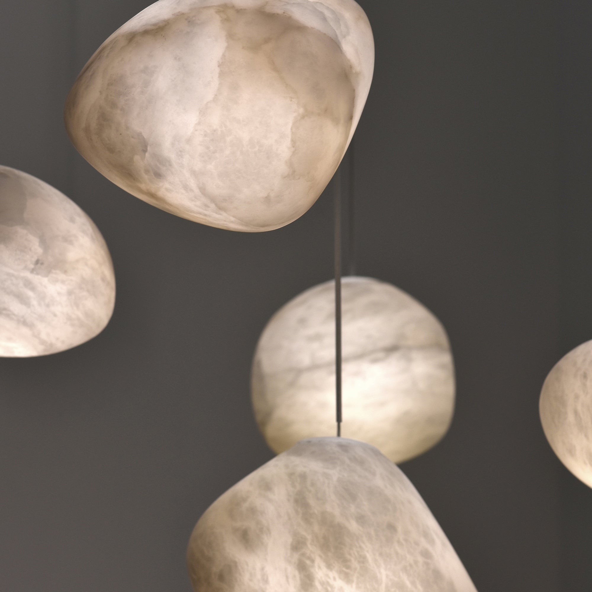 Pebbles Alabaster Pendant Lamp K584