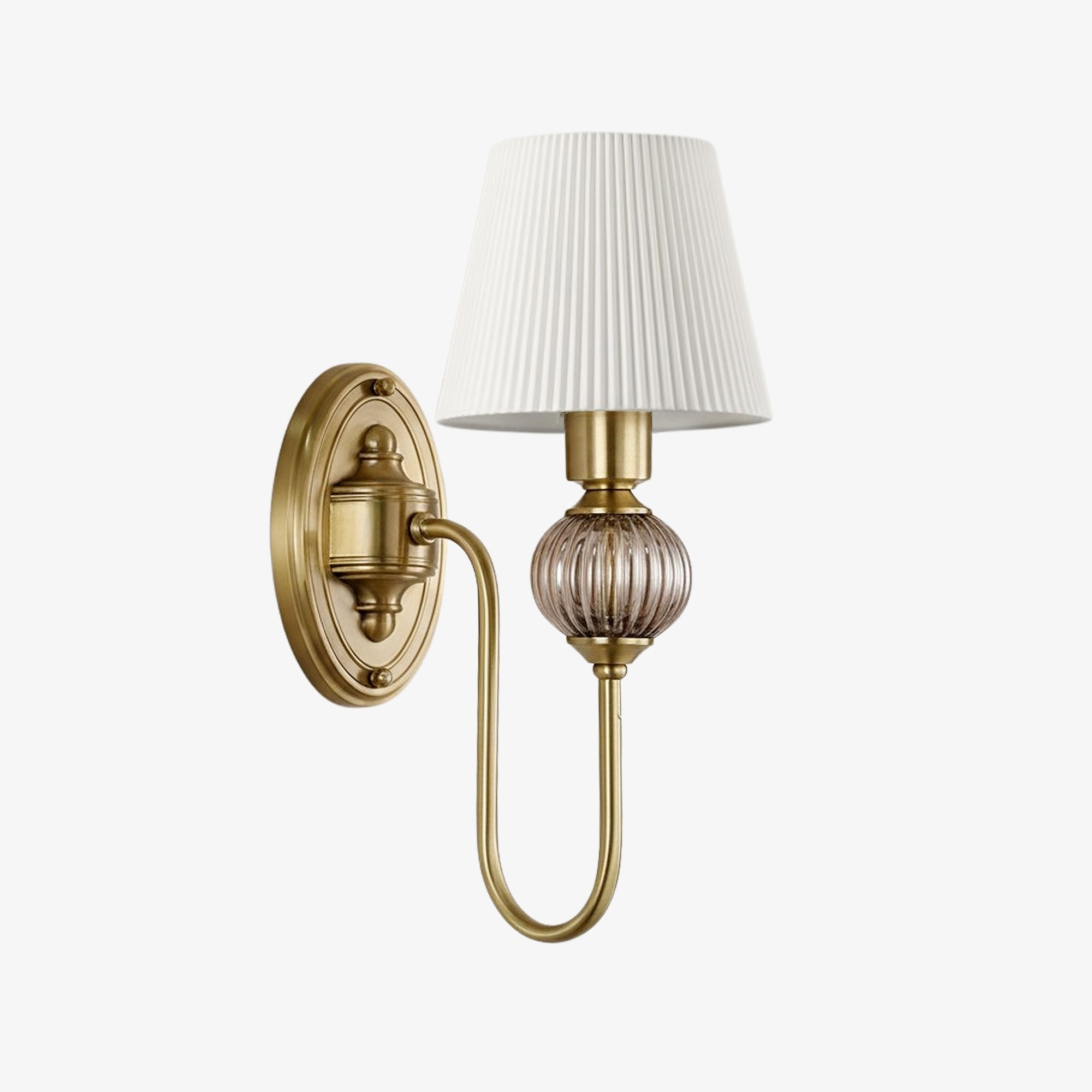 Rowanea Retro Fabric Wall Lamp - Elegant Fixture for Bedroom and Hallway K2214