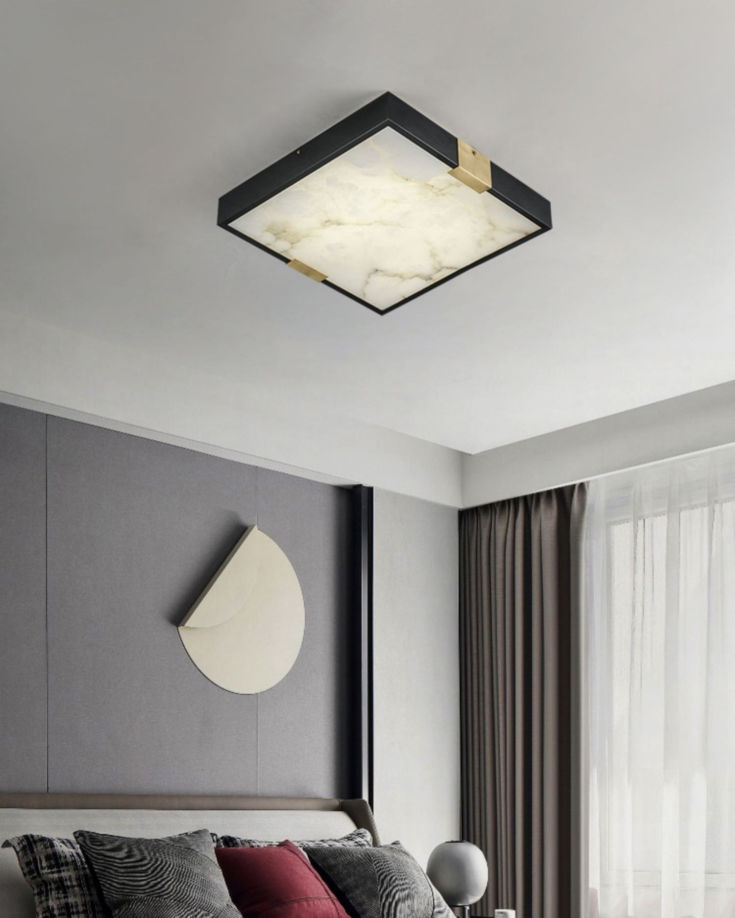 Lucien Alabaster Ceiling Light D432