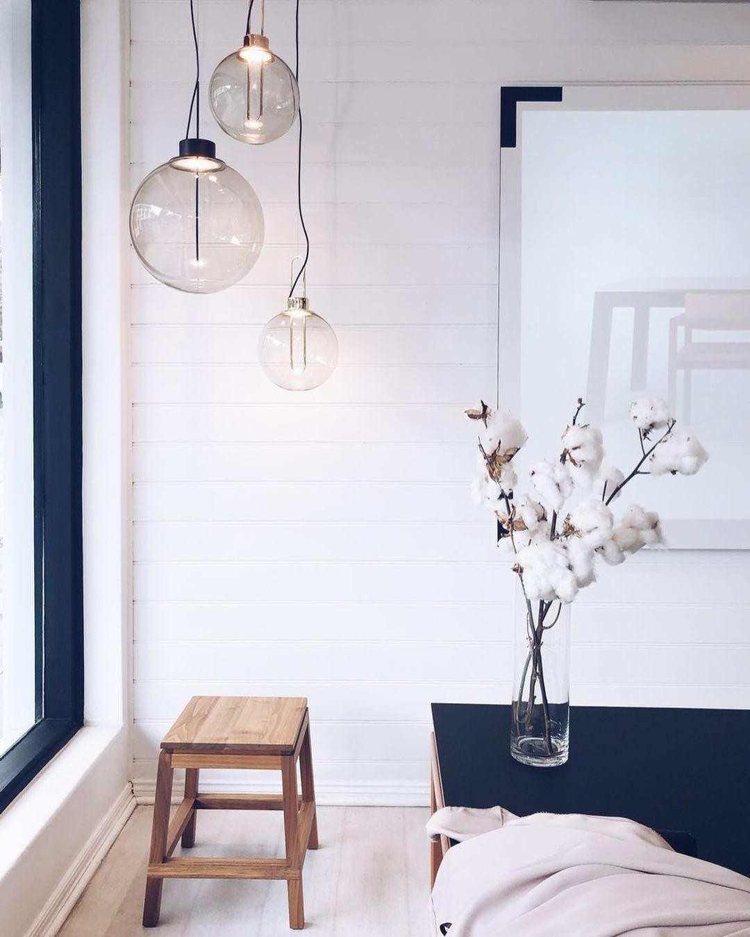 Clear Glass Orb Style Pendant Lamp K560