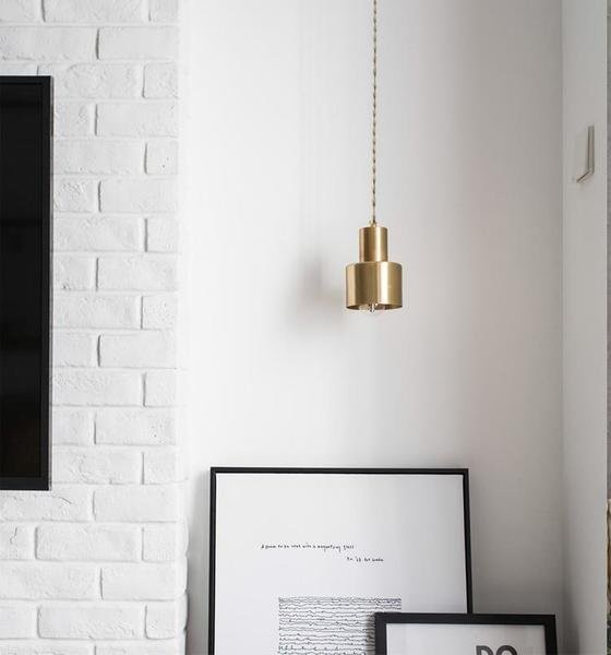 Brass Pendant Light