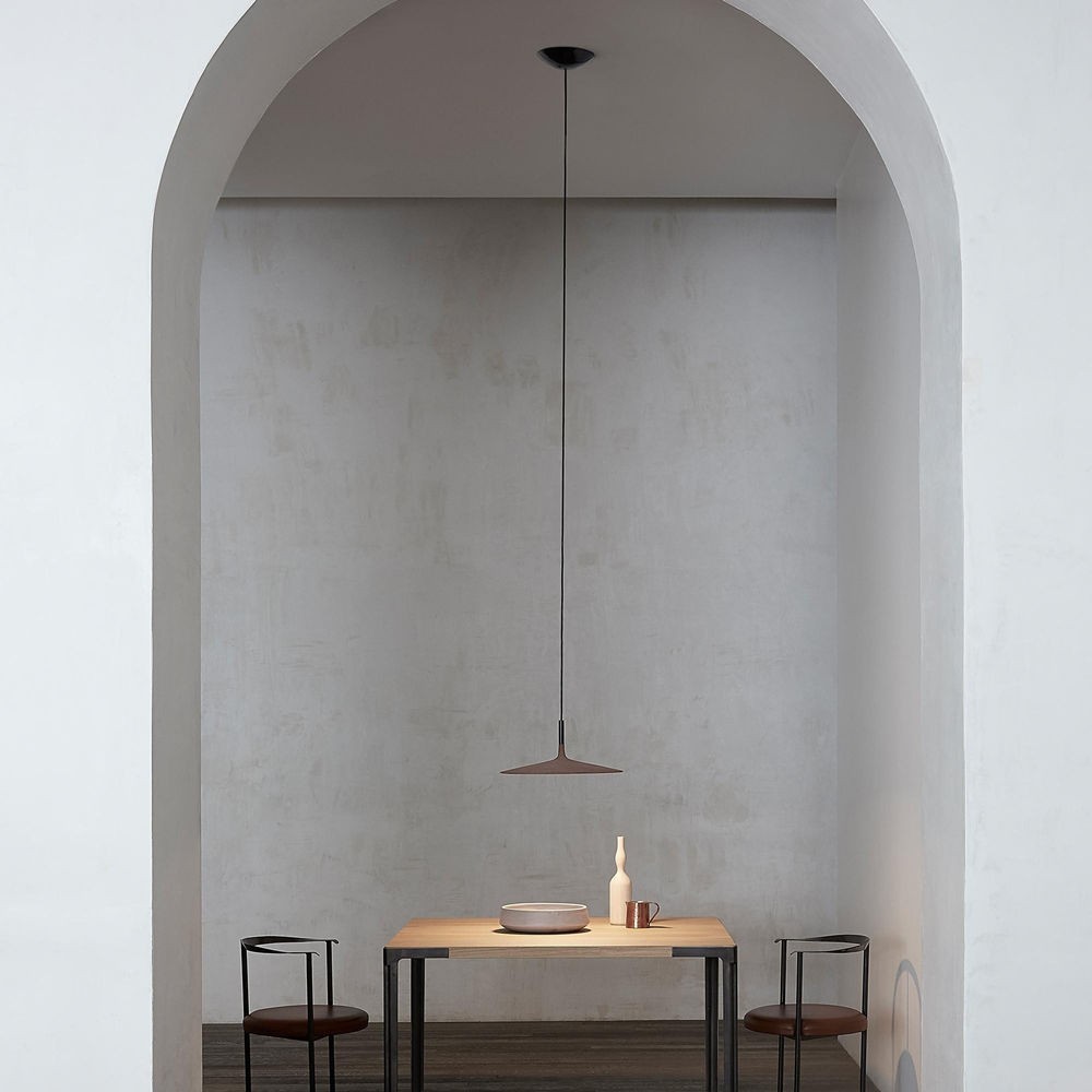 Vibrant Aplomb Large Pendant Light - Stylish Round Disc Pendan Light for Modern Interiors