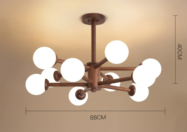 LIGN Wooden Molecular Light