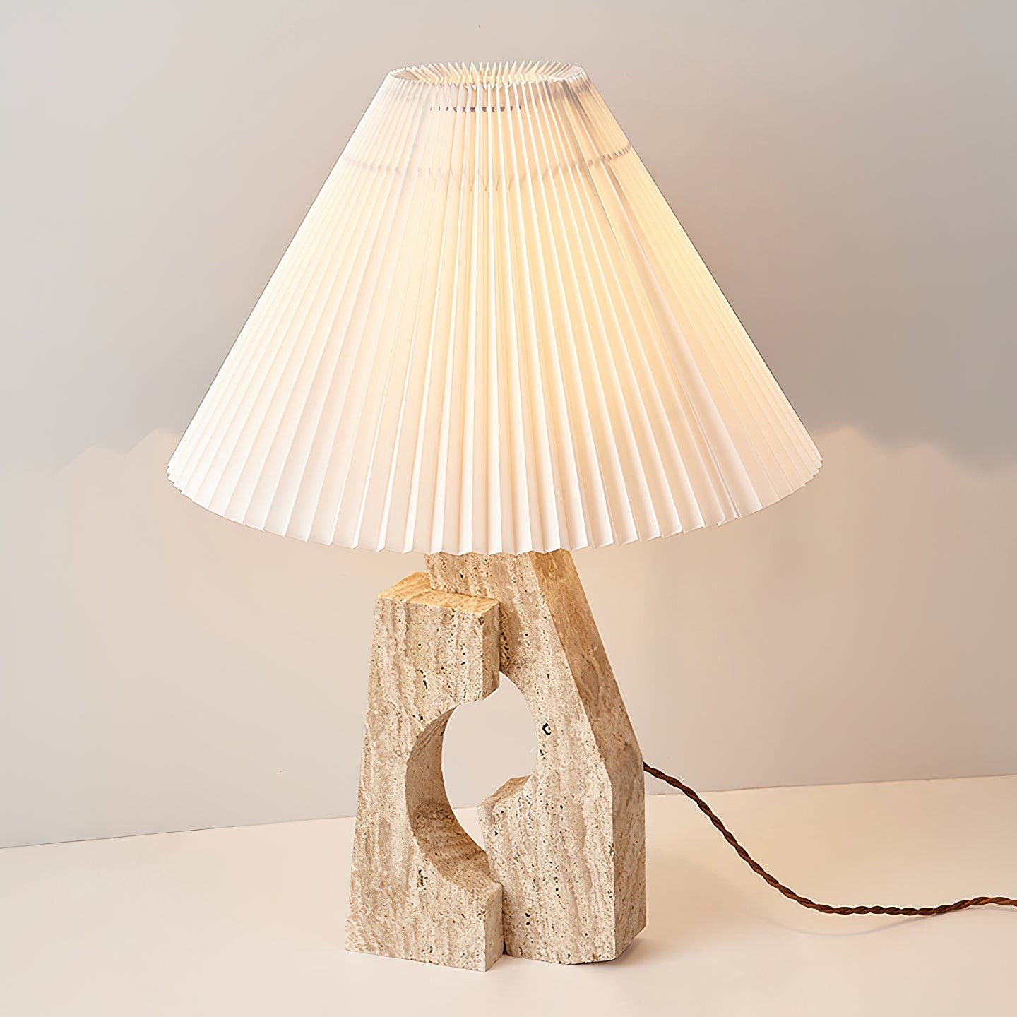 Modern Artistic Stone Pillar Table Lamp K879