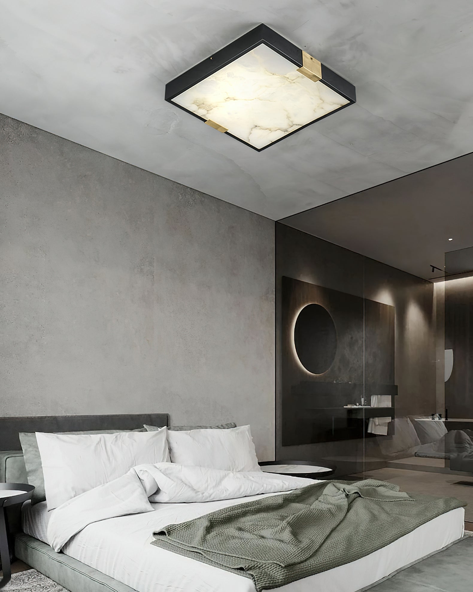 Lucien Alabaster Ceiling Light D432
