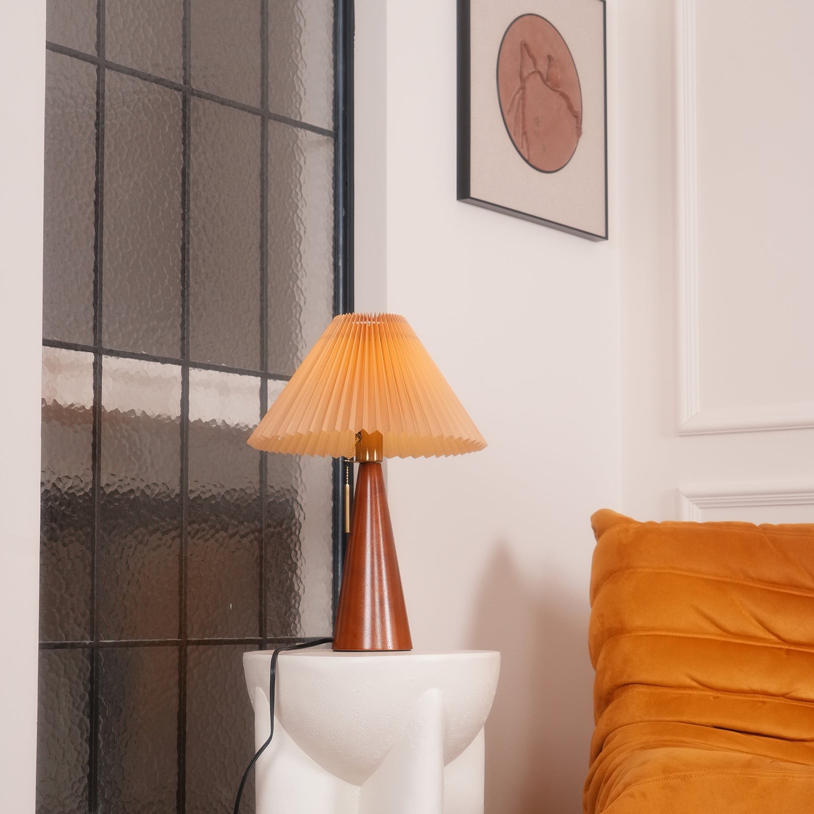 Fashion Vintage Wood Table Lamp K424