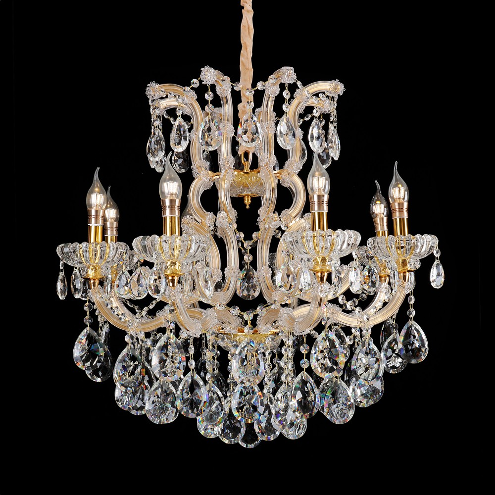 Kiki Crystal Candle Chandelier