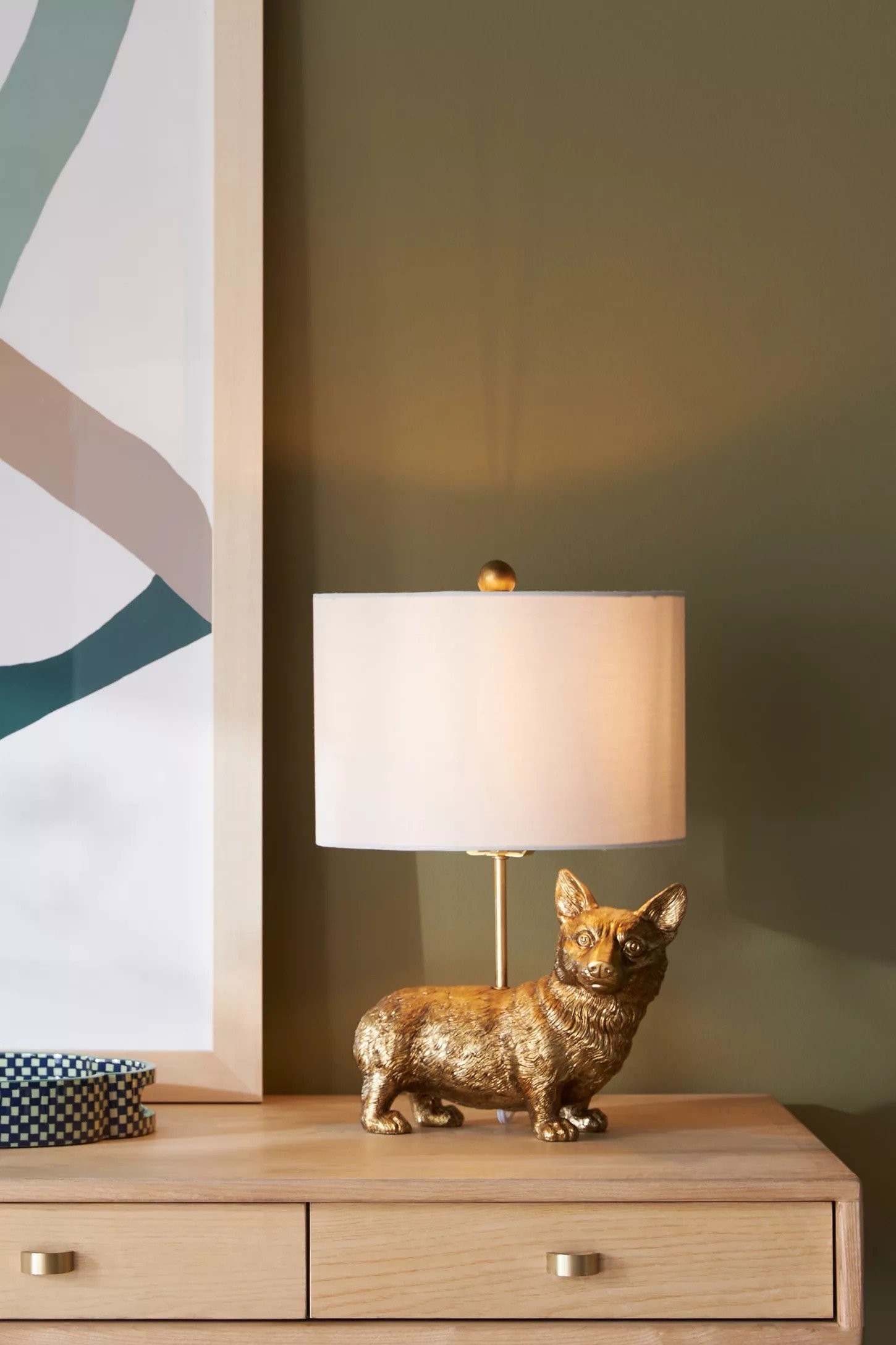 Pawdia Animal Decorative Table Lamp - Figurine Stylish Lamp for Kids Room or Bedroom K1248