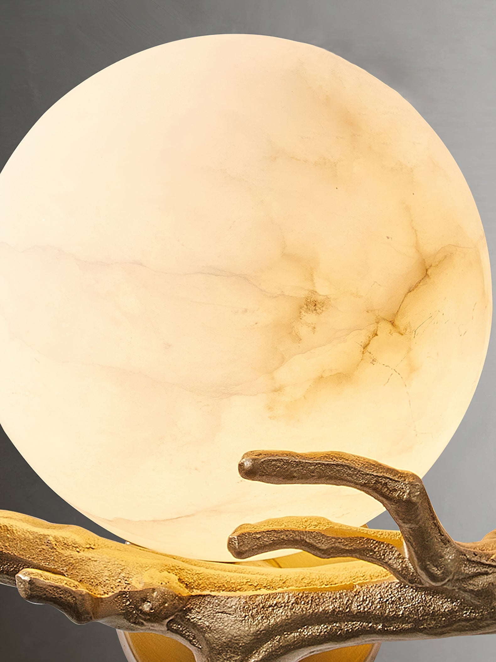 Retro Twigs Alabaster Wall Lamp D435