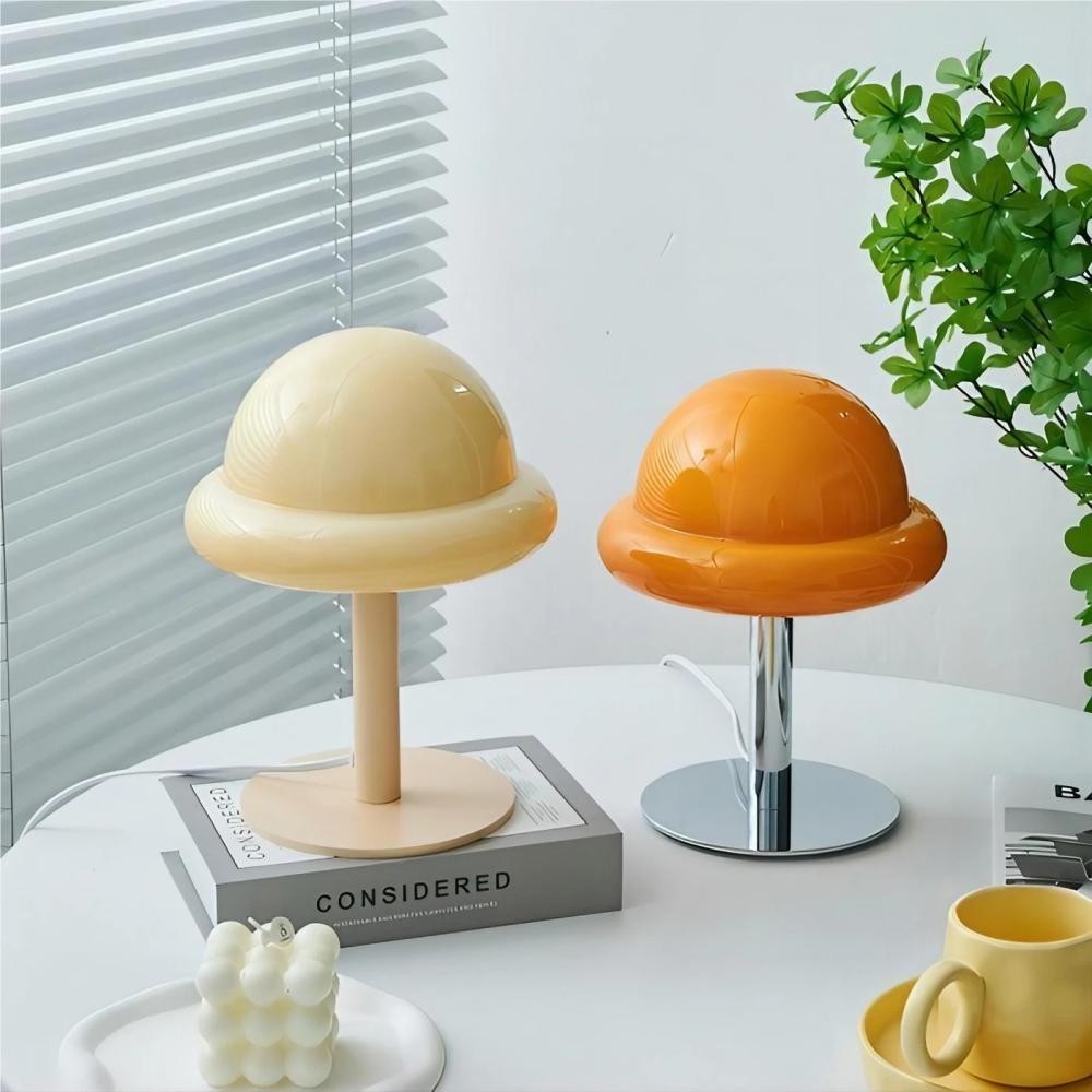 Morandi Bauhaus Mushroom Glass Table Lamp K28