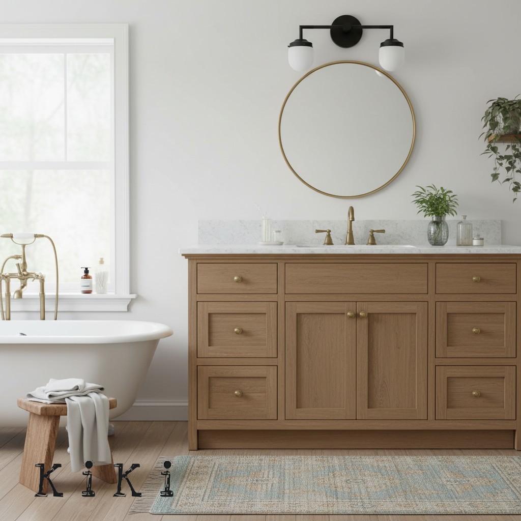 Opalume Double Glass Vanity Light - Retro Industrial Bathroom Wall Lamp K1424