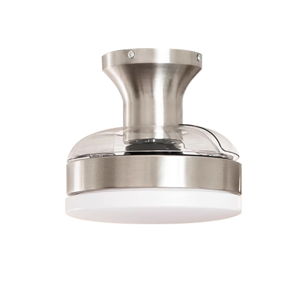 Retro Invisible 3 Blade Ceiling Fan With Light For Living Room K1107