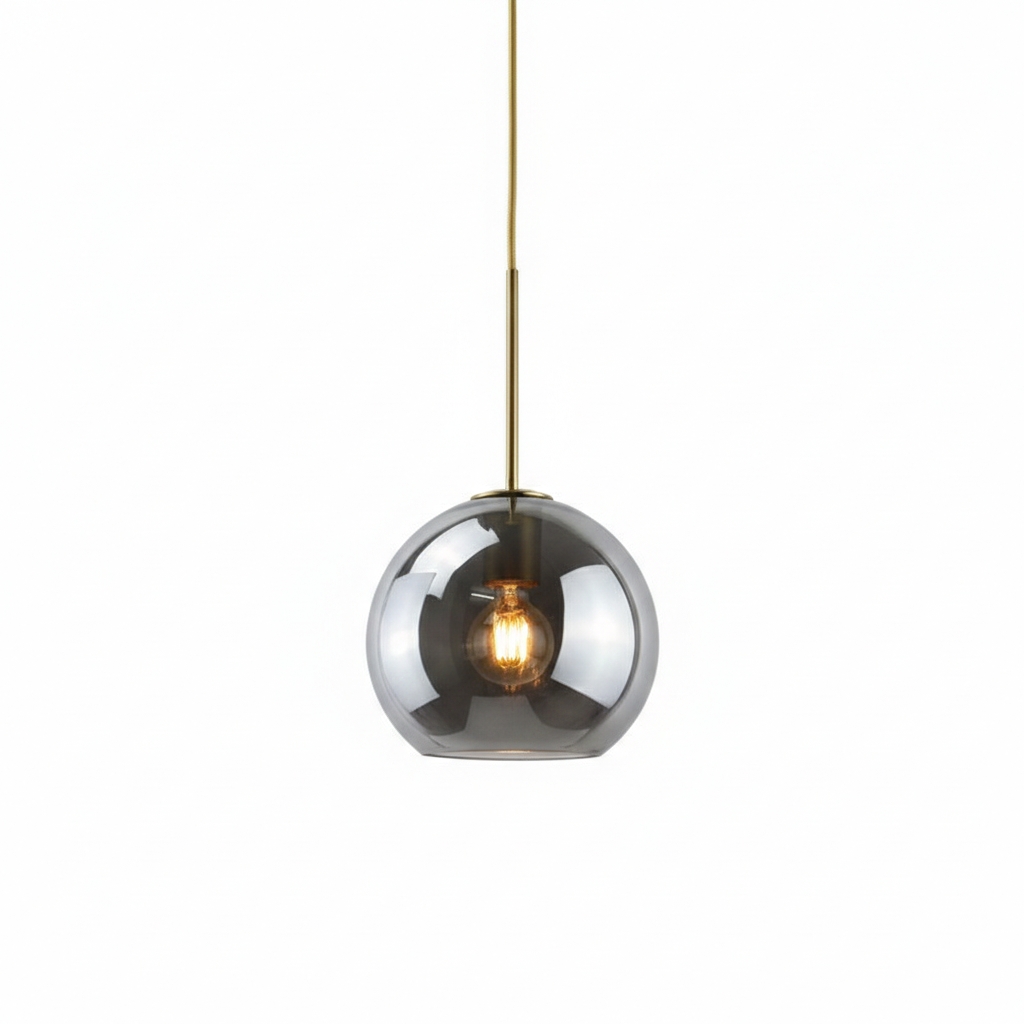 Solara Nordic Spherical Glass Pendant Light D943