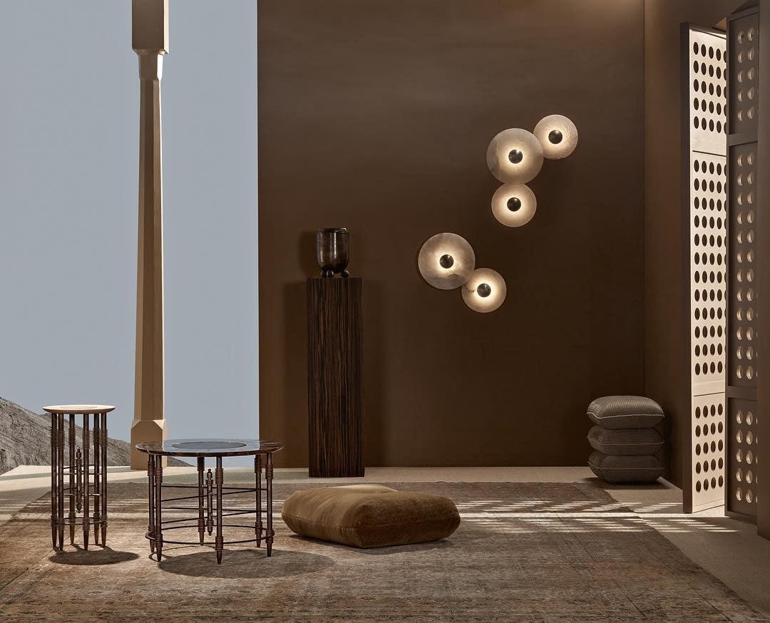 Creative Marble Round Wall Lamp K498