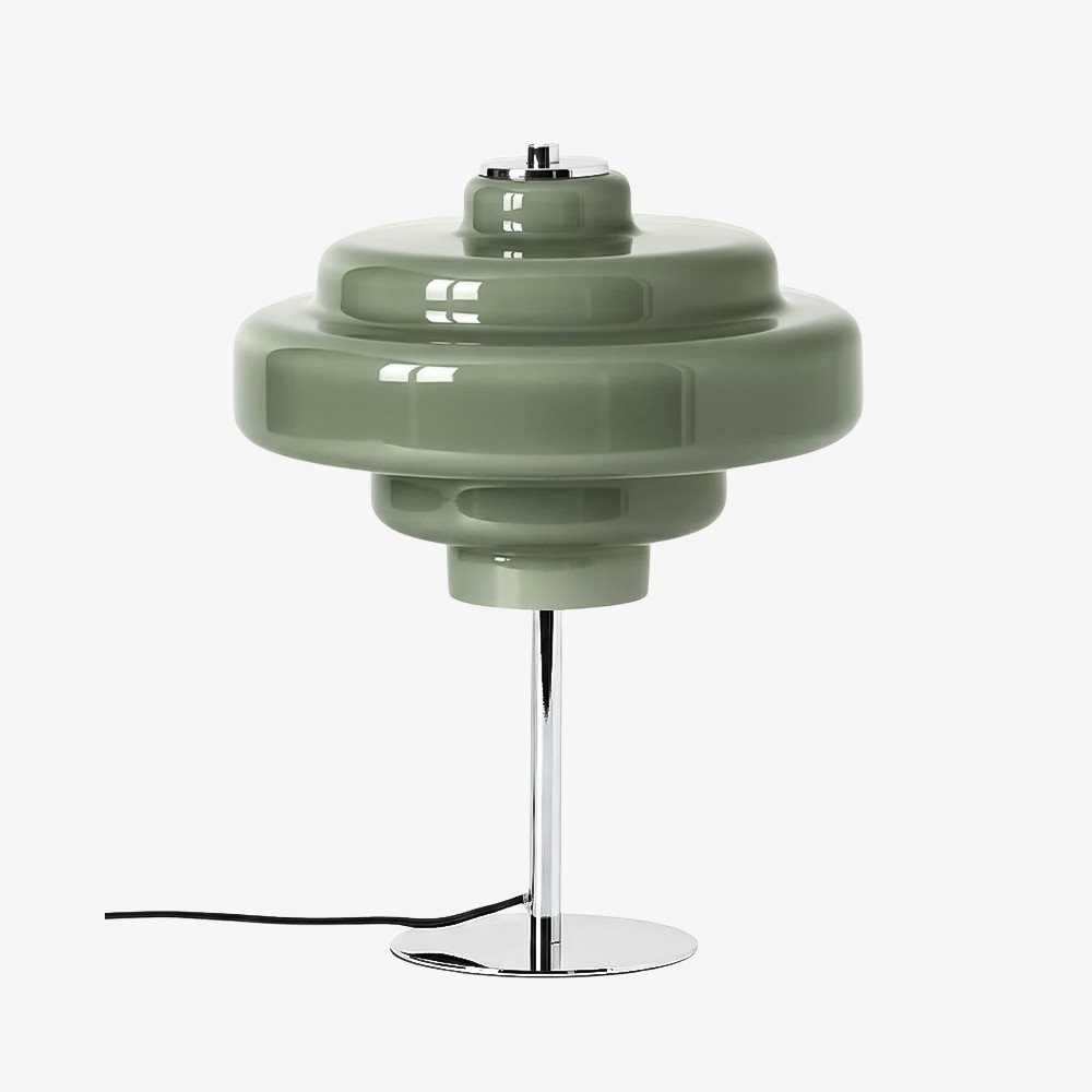 Koloro Sculptural Glass Table Lamp – Modern Minimalist Accent for Living Room or Bedroom K1121