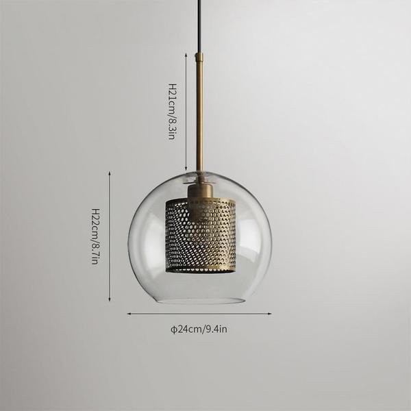 Chiswick Glass Pendant Light