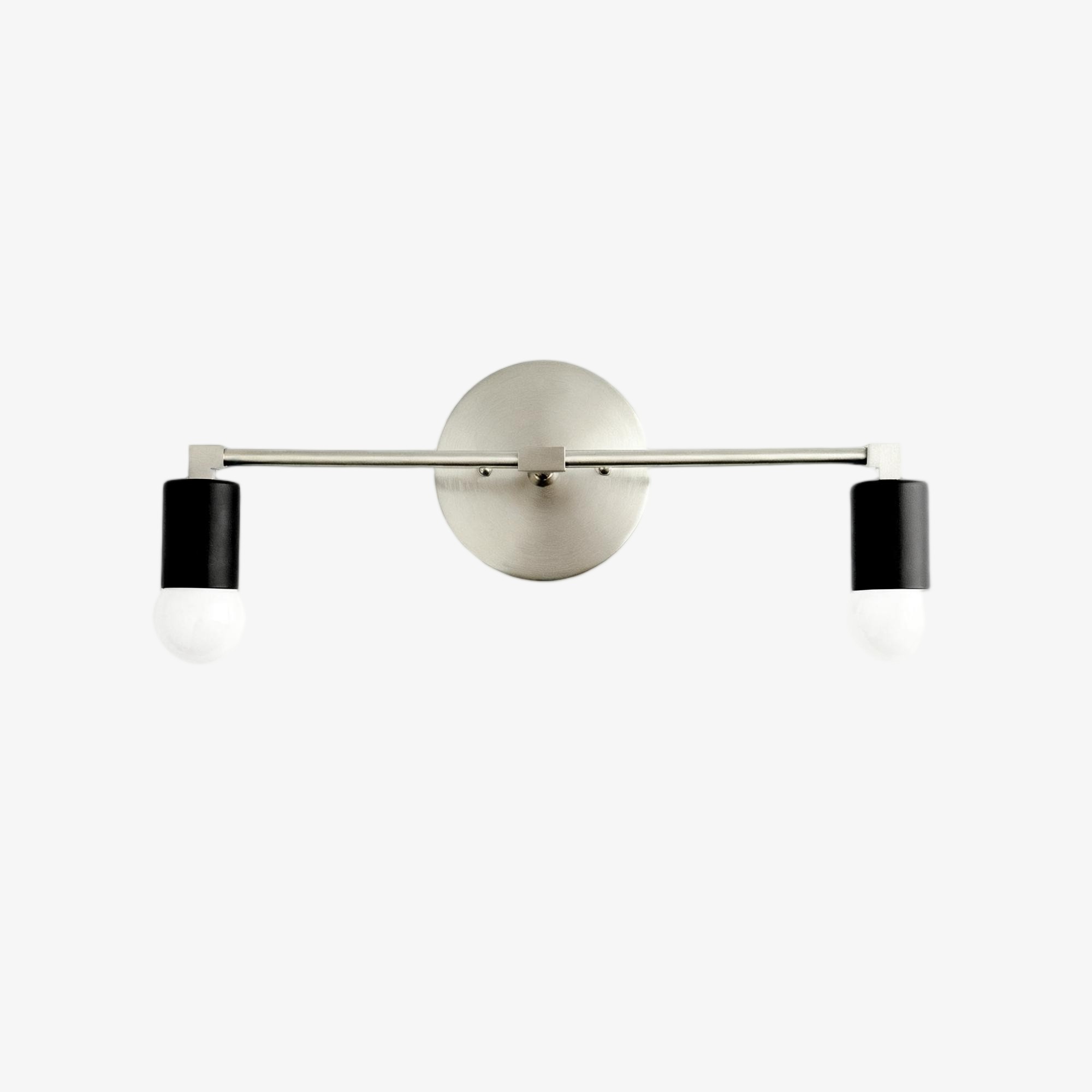 Mobilux Line industrial Bathroom Vanity Light - Minimalist Wall Sconce - Elegant Fixture K1473