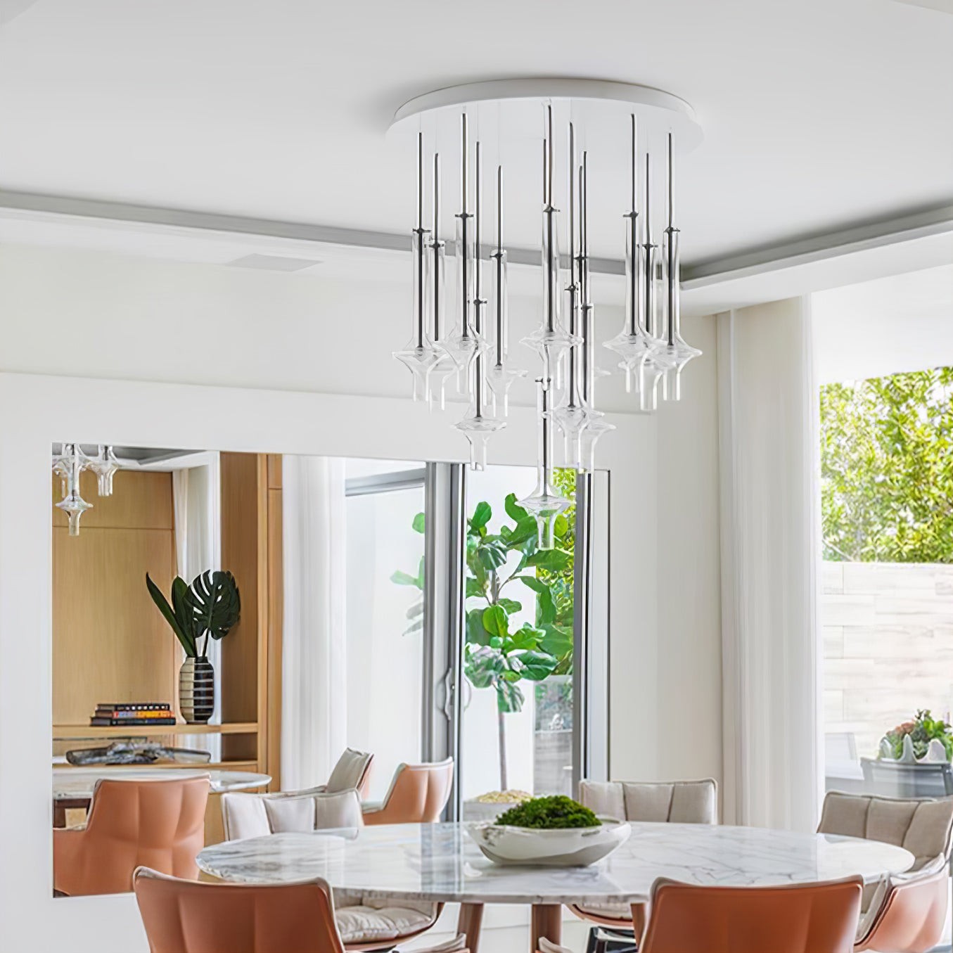 Modern Creative Glass Tube Pendant Lamp K774